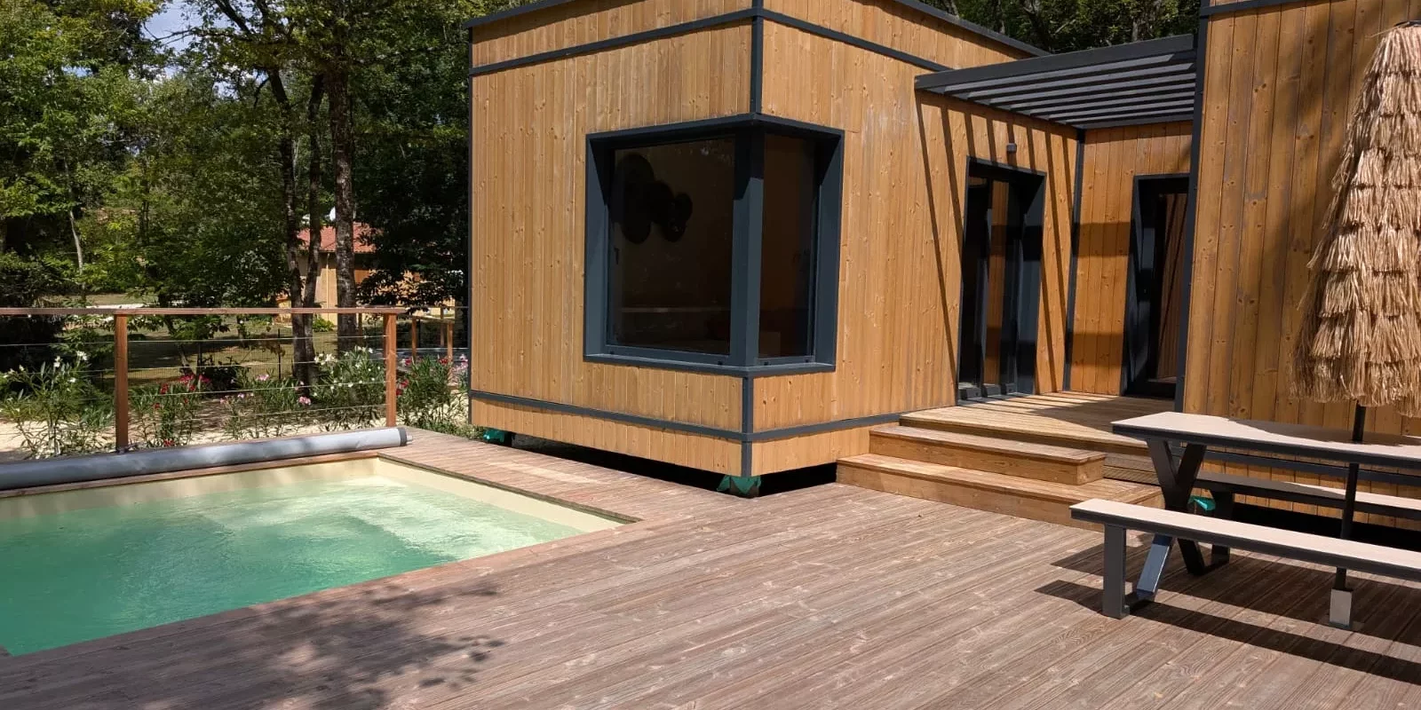 Gite tout confort avec piscine dans un cadre naturel près de Bergerac